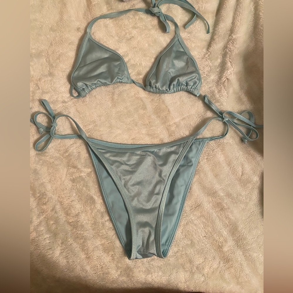 High rise swim suit
